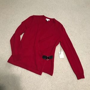 Tweeds Merino Wool Buckle Cardigan